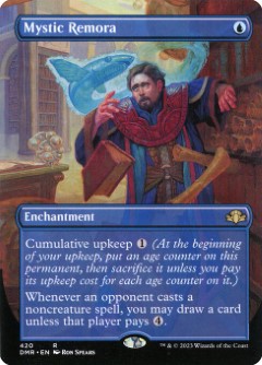 Mystic Remora Dominaria Remastered Alternate Art